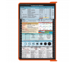 WhiteCoat Clipboard® - Orange Critical Care Edition